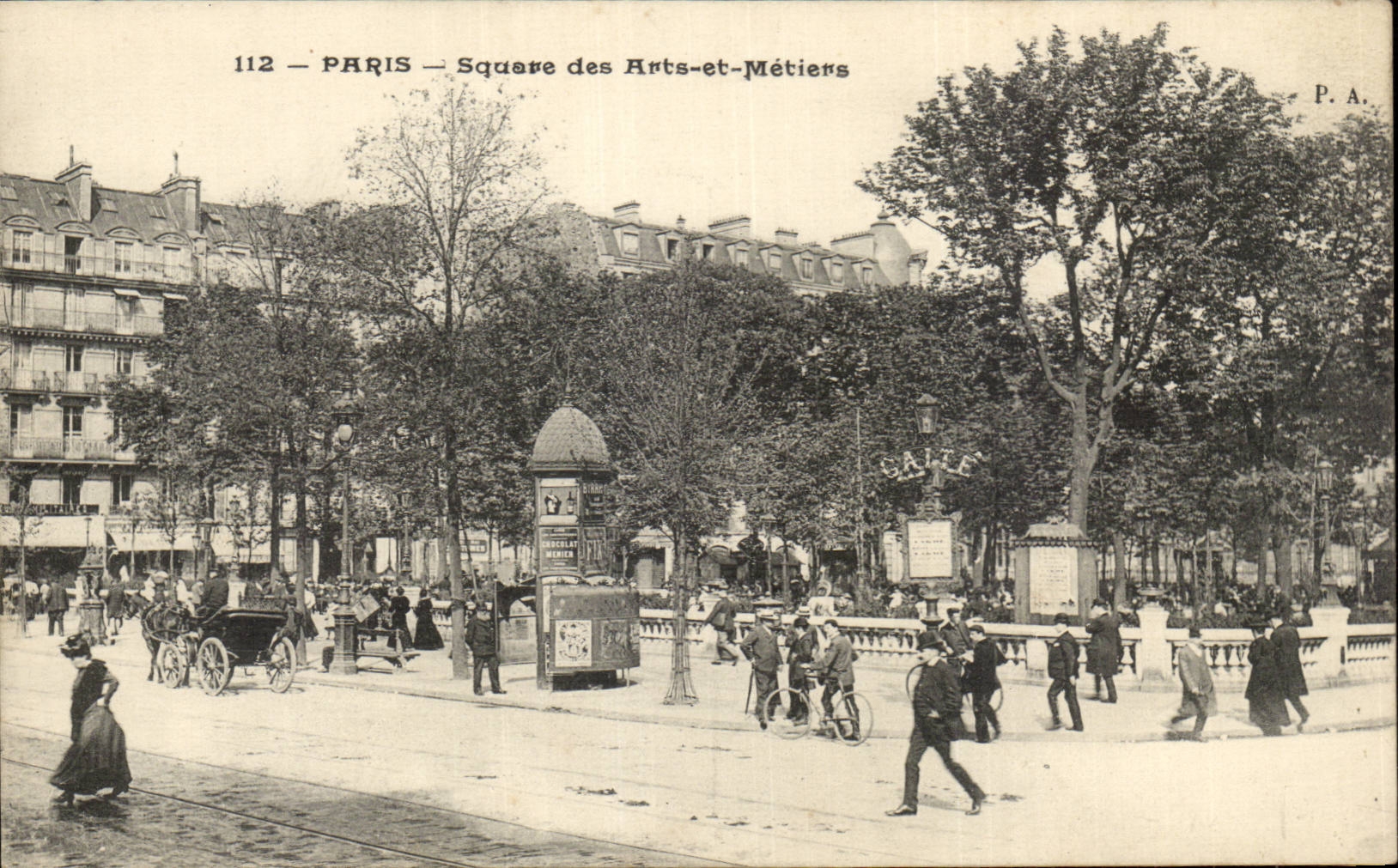 Paris CPA Square des Arts et Metiers