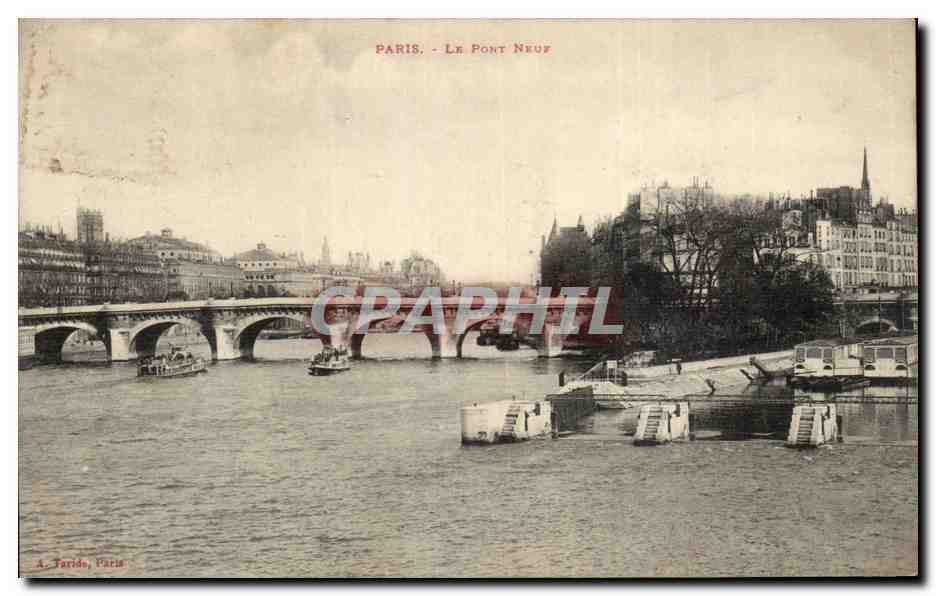 Paris CPA Le Pont Neuf