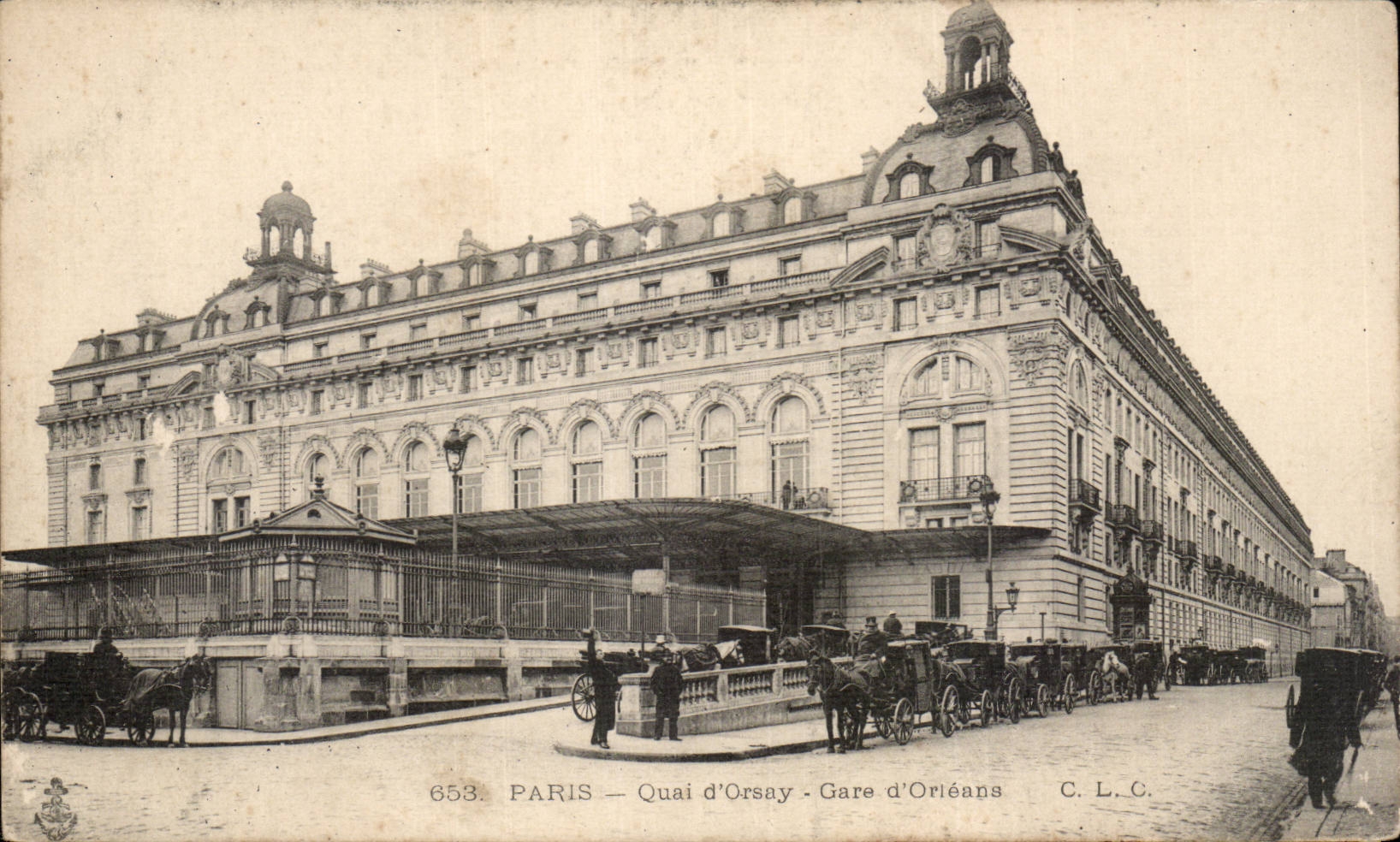 Paris CPA Gare d'Orsay Gare d'Orleans