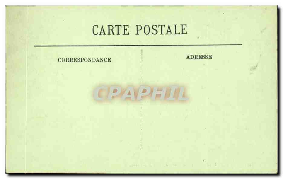 Paris CPA Le boulevard de la madeleine — Rückseite