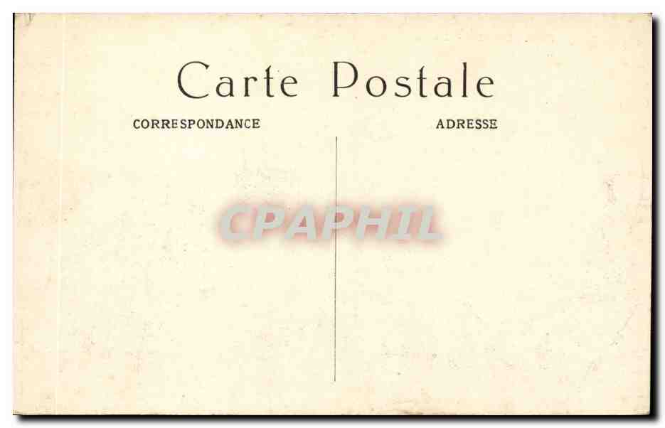 Paris CPA porte St DEnis — Verso