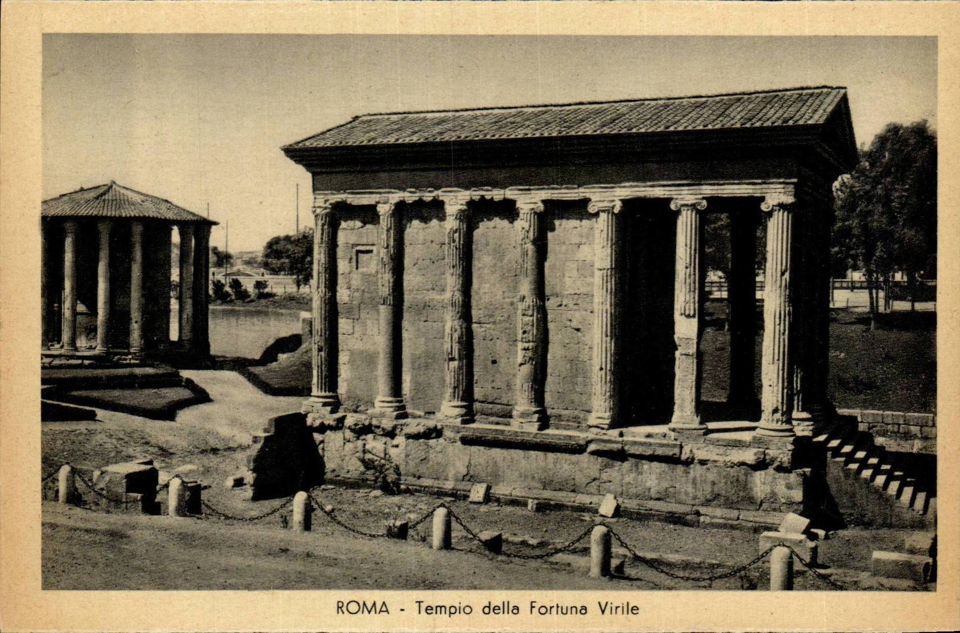 Italie Italia Roma CPA Templo della Fortuna Virile