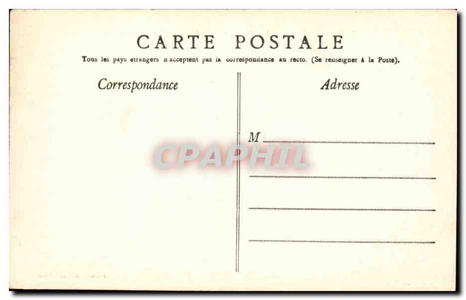 Paris CPA Le Pont Solferino et place de la Concorde — Verso