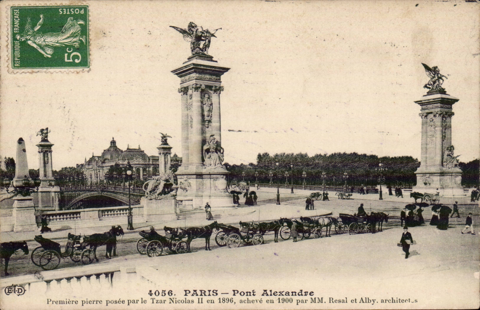 Paris CPA Pont Alexandre