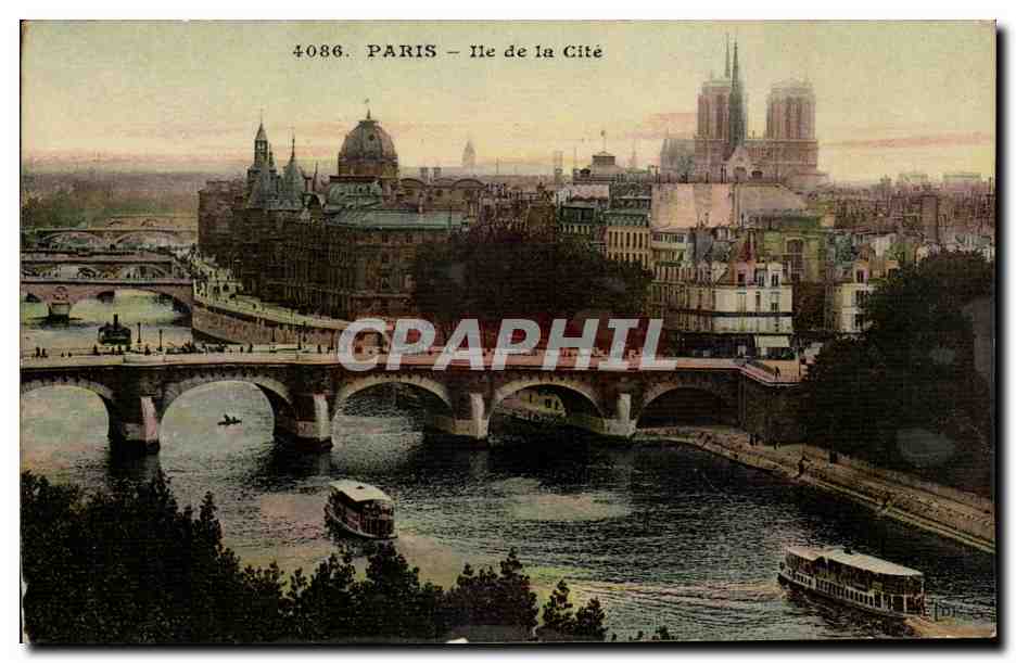 Paris CPA Ile de la Cite