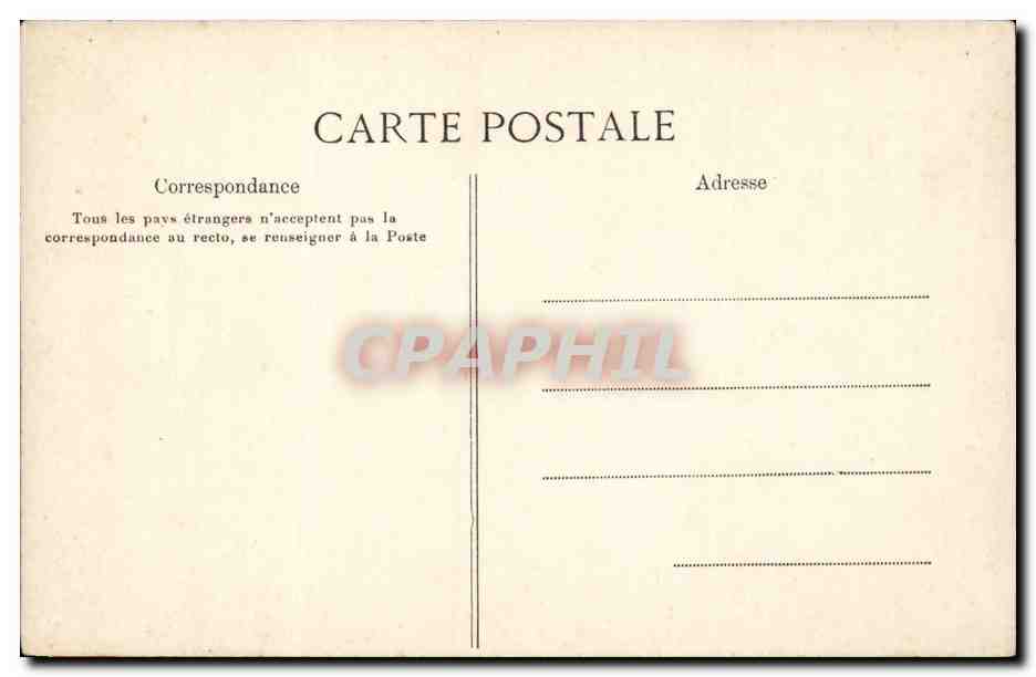 Paris CPA Boulevard des Italiens — Rückseite