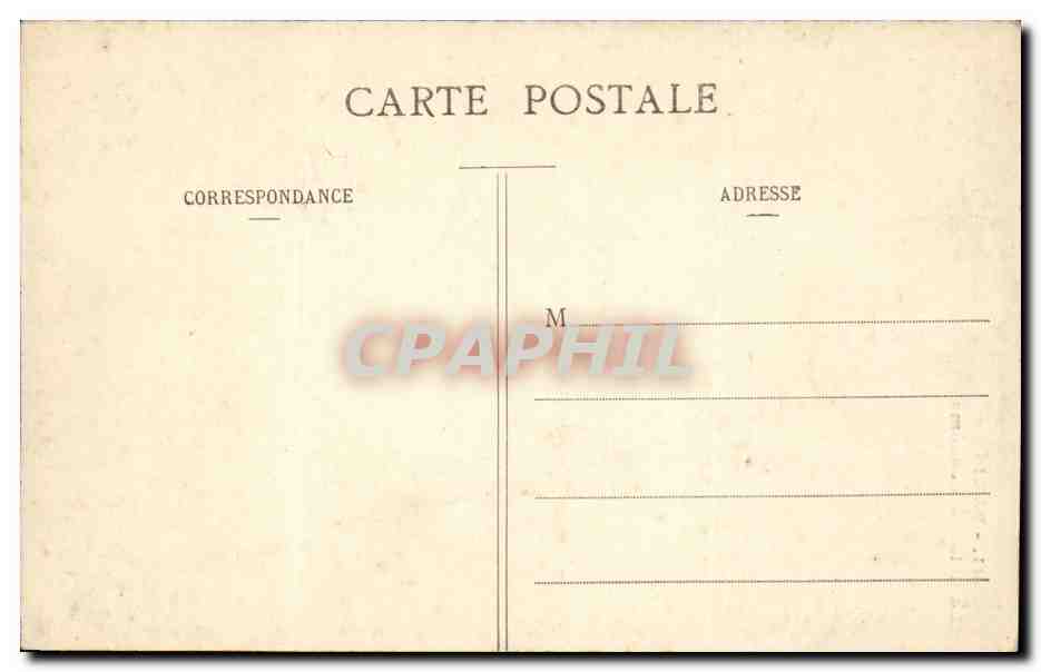 Paris CPA Colonne Vendome — Rückseite