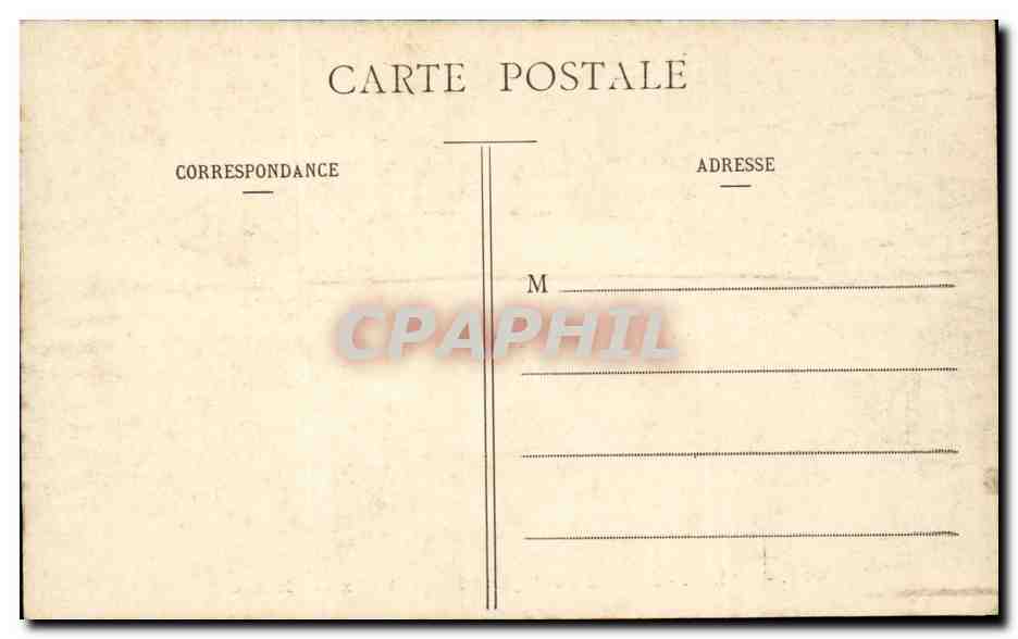 Paris CPA Bois de Boulogne Les bateaux sur le lac — Rückseite