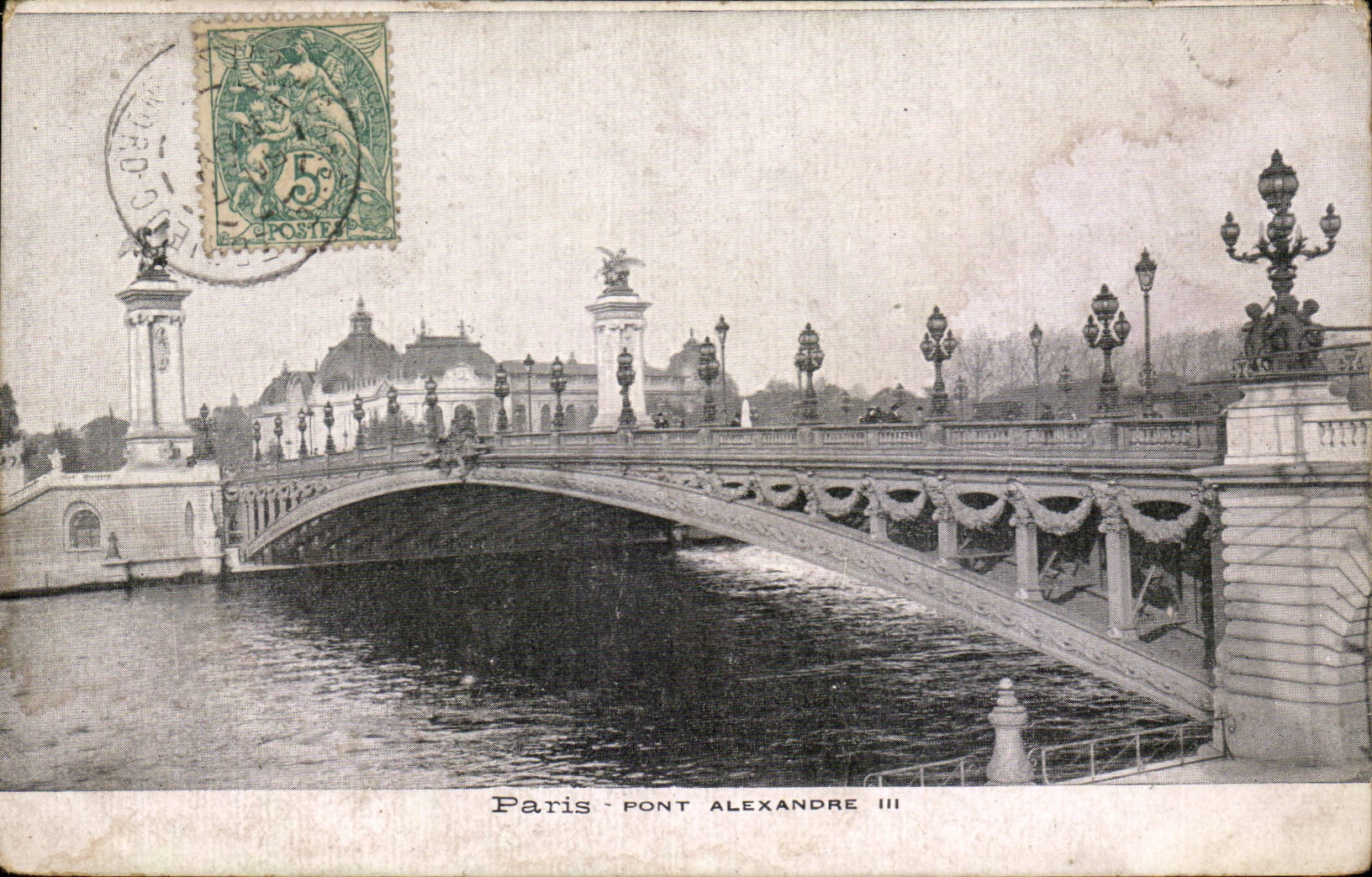 Paris - 7 - Pont Alexandre III - CPA 