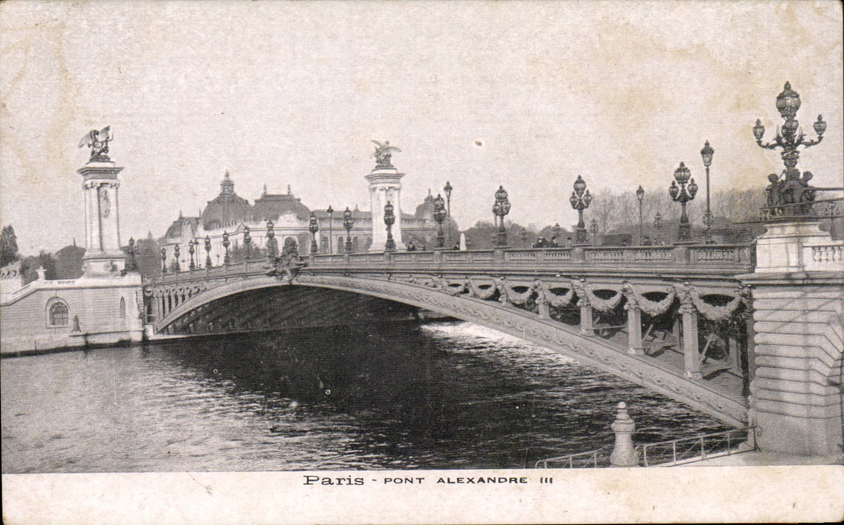 Paris - 7 - Pont Alexandre III - CPA 