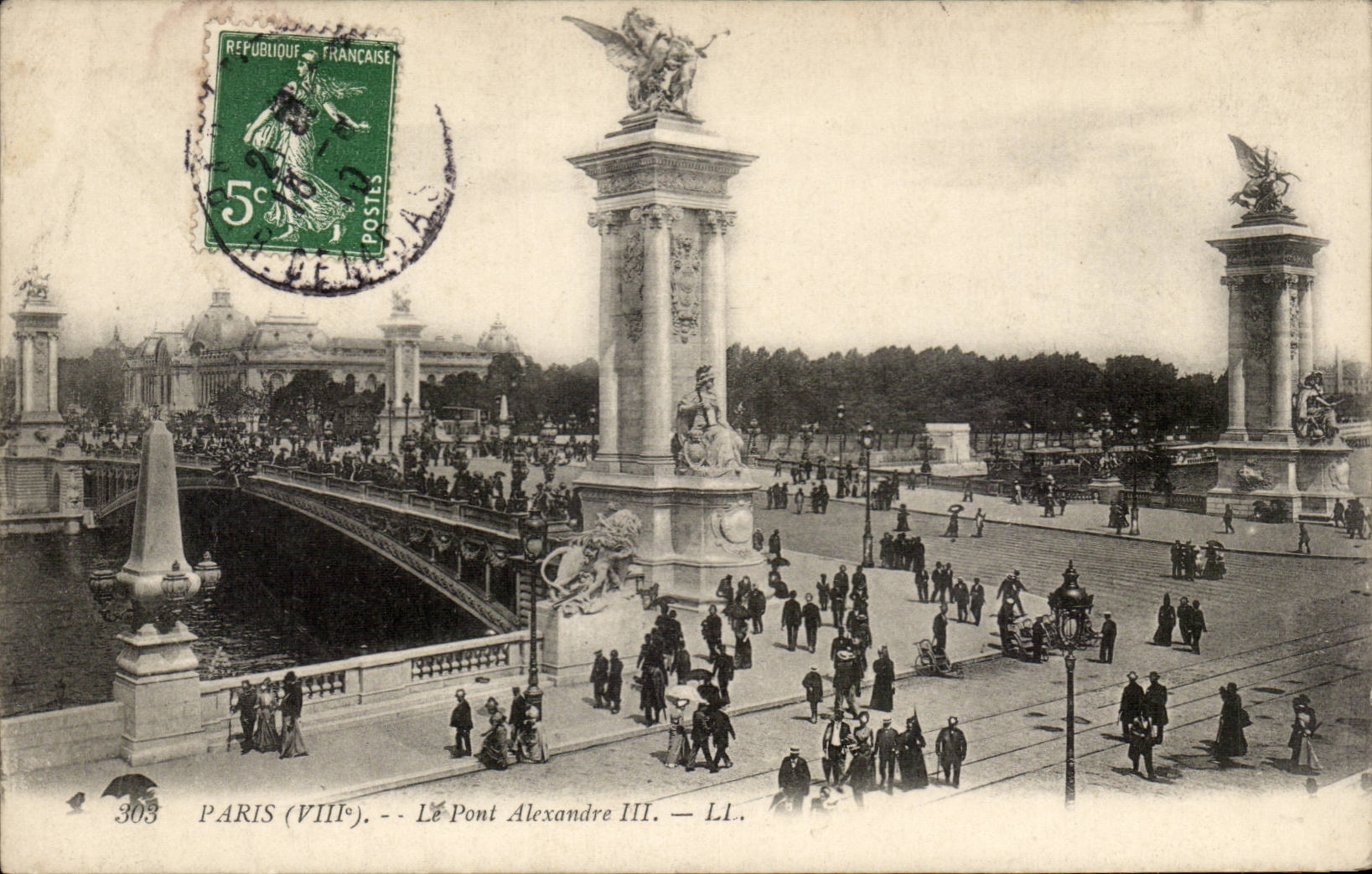 Paris - 7 - Pont Alexandre III - CPA 
