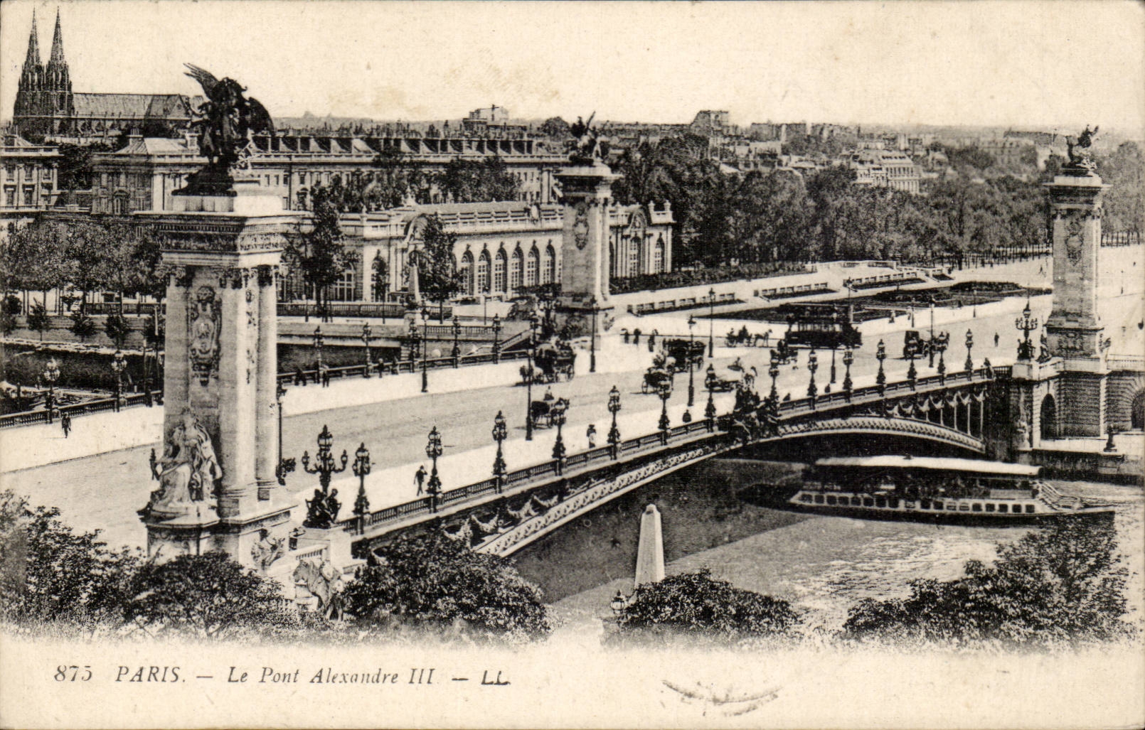 Paris - 7 - Pont Alexandre III - CPA 