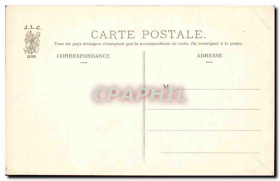 Paris - 6 - Jardin du Luxembourg - Une Allee - Enfant CPA  — Rückseite