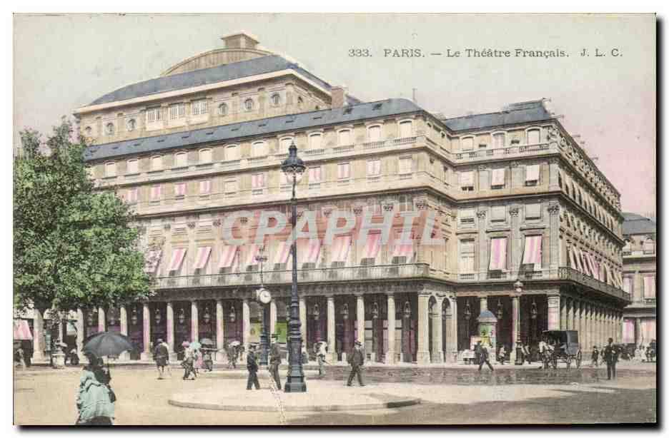 Paris - 1 - Le Theatre Francaise CPA 