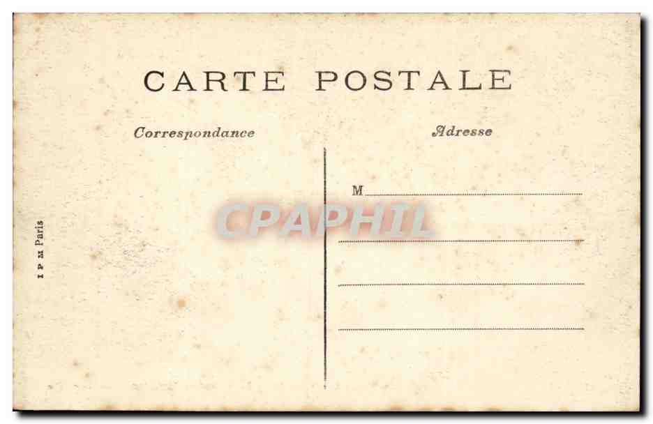 Paris - 5 - Jardin des Plantes - La Gazelle - CPA  — Rückseite