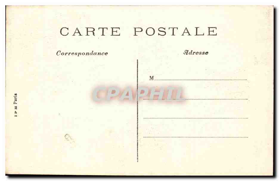 Paris - 5 - Jardin des Plantes - Chamois - Musee Zoologique - CPA  — Rückseite