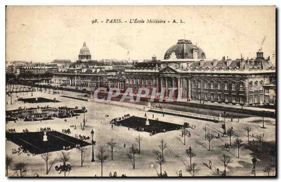 Paris - 7 - L'Ecole Militaire CPA 