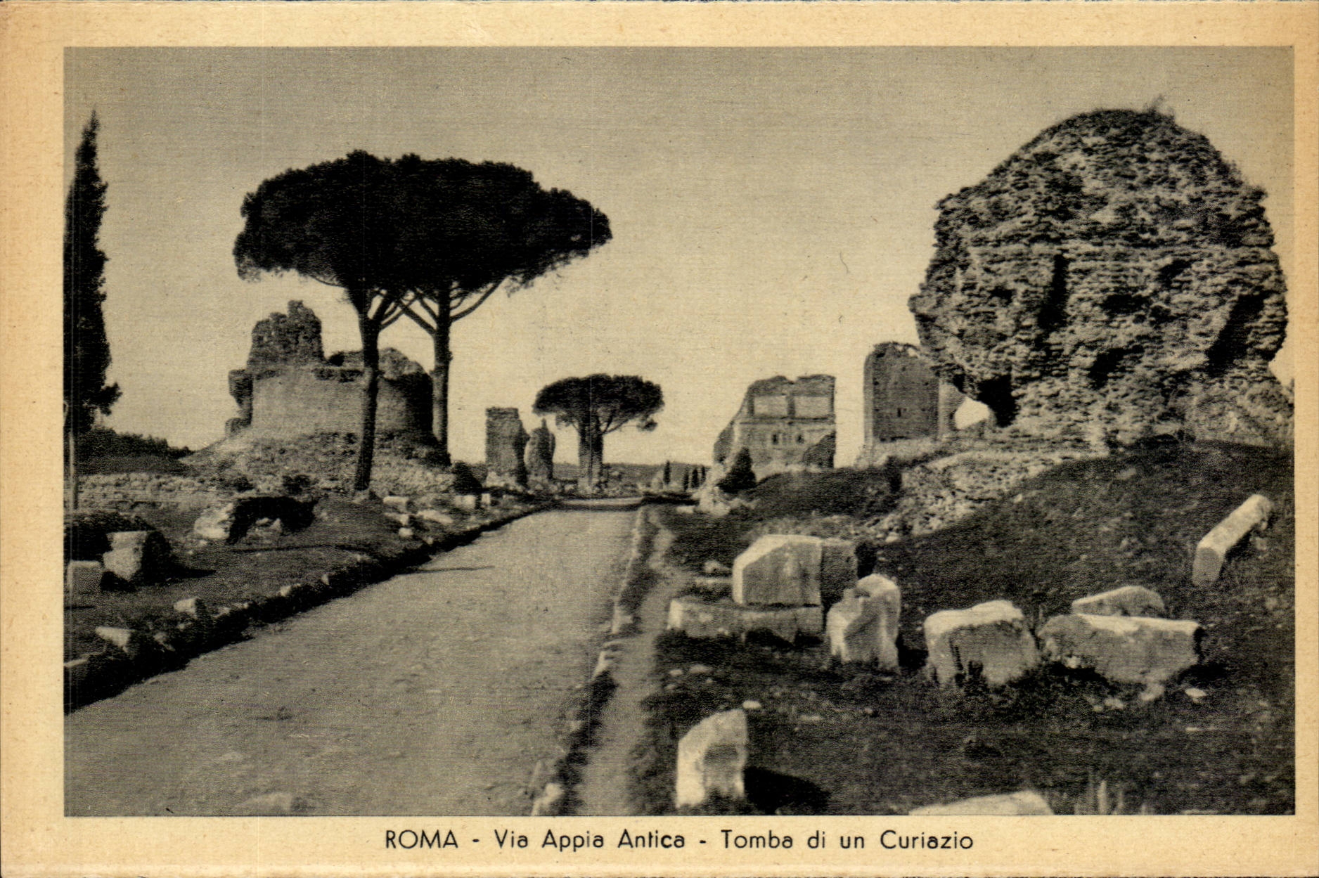 Italia - Italie - Roma - Rome - Via Appia Antica - Tomba di un Curiazia - CPA 