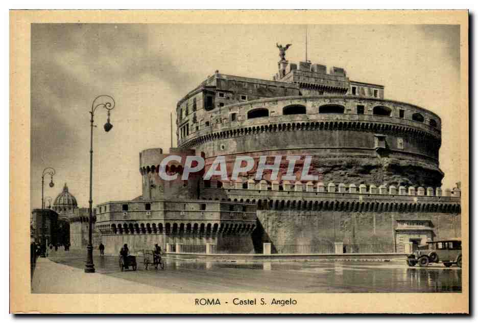 Italia - Italie - Roma - Rome - Castel S Angelo - CPA 