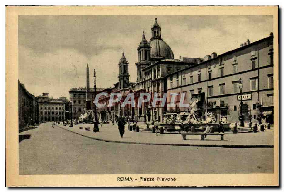 Italia - Italie - Roma - Rome - Piazza Navona - CPA 