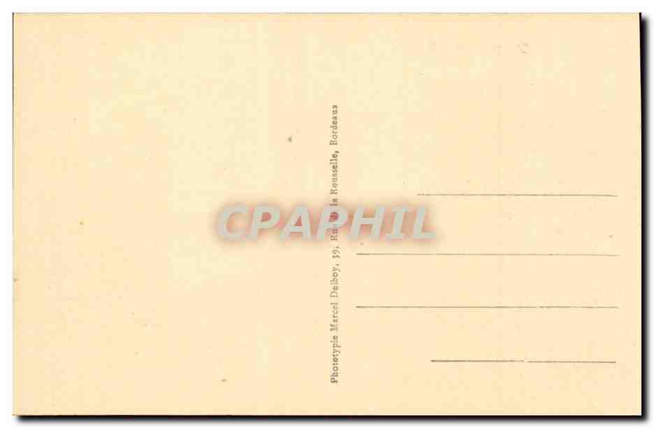 Lourdes - La Basilique et le Rosaire - CPA  — Verso
