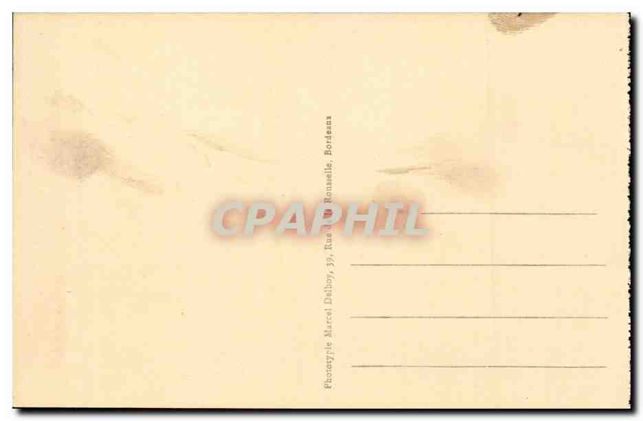 Lourdes - Le Calvaire Breton et La Basilique CPA  — Verso