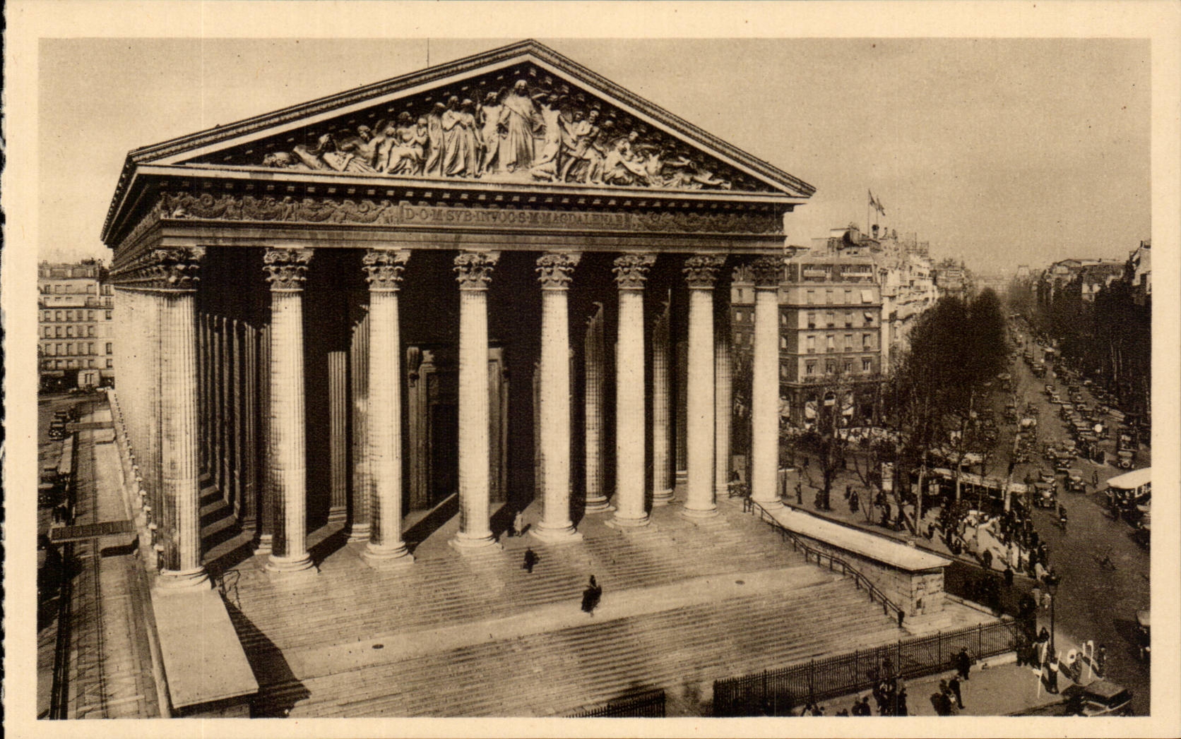 Paris - 8 - L'Eglise de la Madeleine CPA 