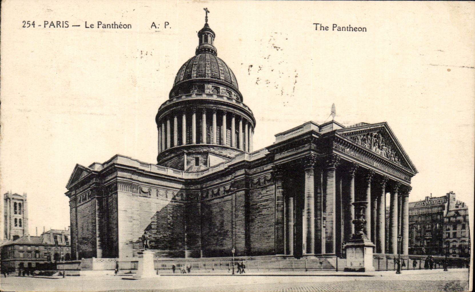 Paris - 5 - Le Pantheon CPA 