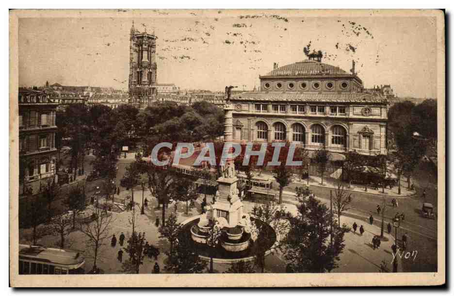 Paris - 1 - Place du Chatelet CPA 