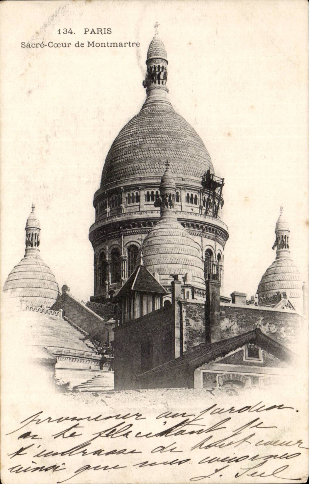 Paris - 18 - Sacre Coeur de Montmartre - CPA 