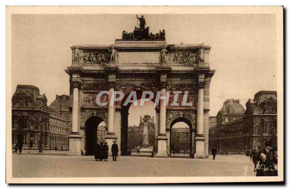 Paris - 1 - L'Arc du Triomphe du Carrousel - CPA 