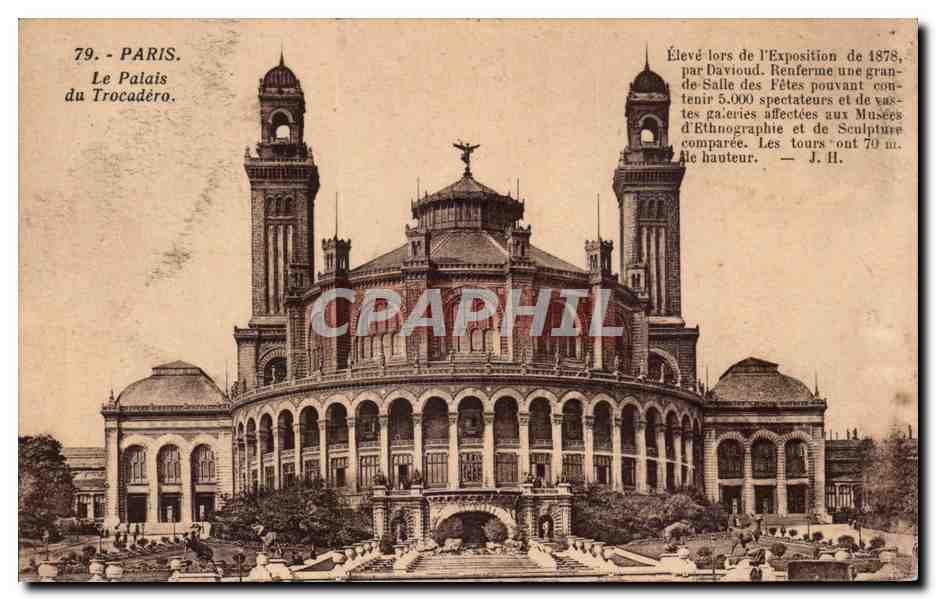 Paris - 16 - Le Trocadero - CPA 