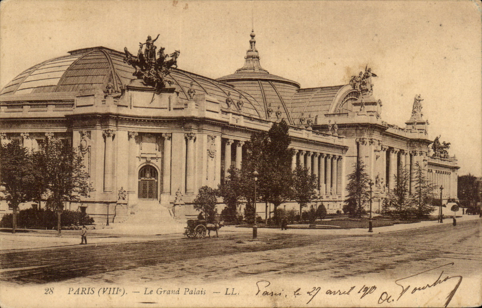 Paris - 8 - Le Grand Palais CPA 