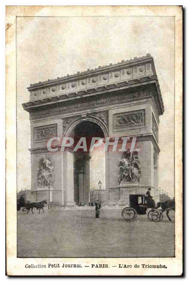 Paris - 8 - L'Arc de Triomphe CPA 