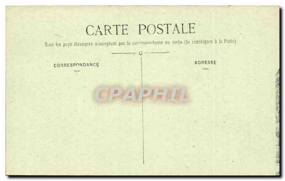 Paris - 5 - La Sorbonne - Fondee par Robet de Sorbon CPA  — Rückseite