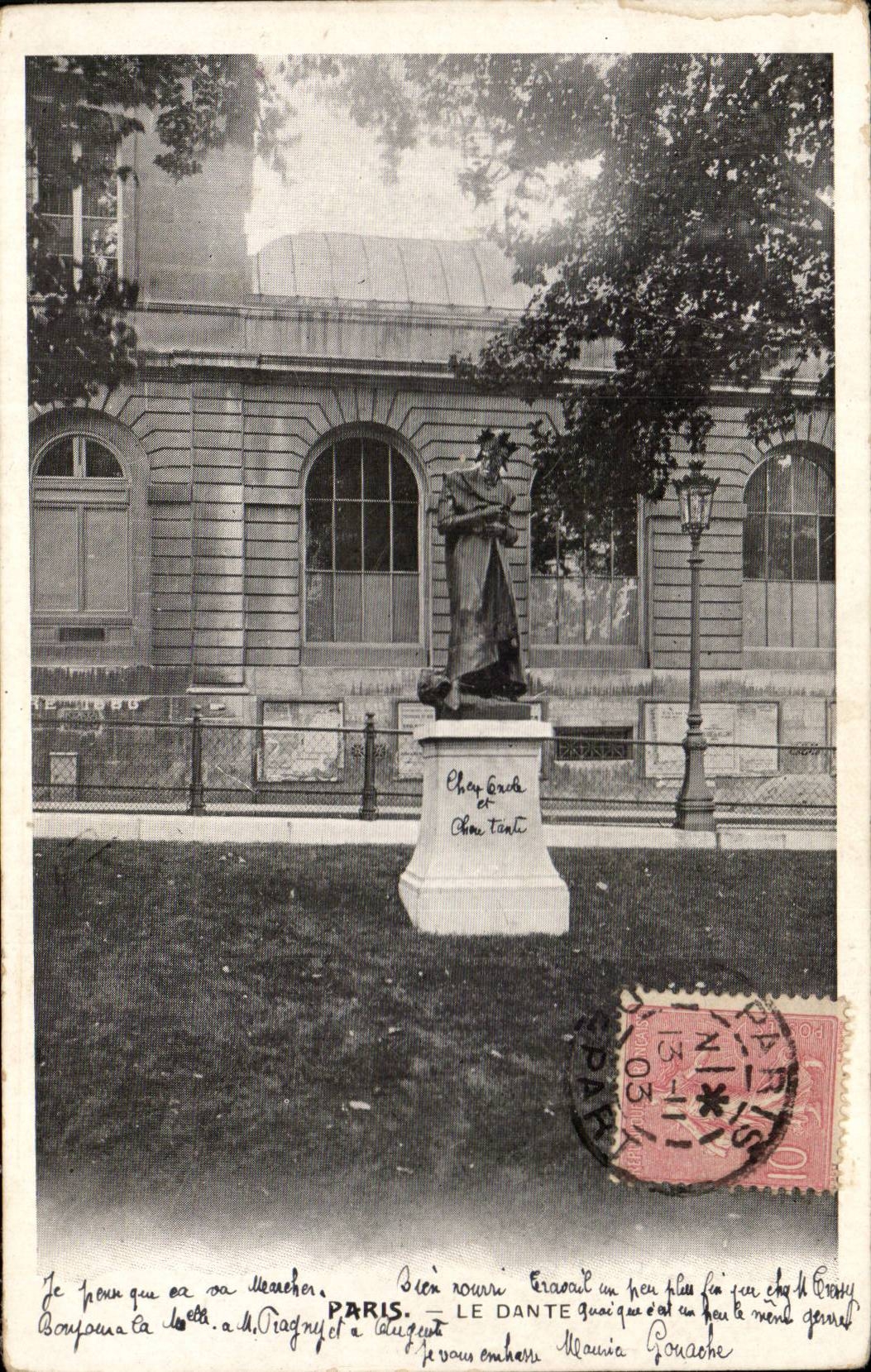 Paris - 5 - Le Dante - CPA 