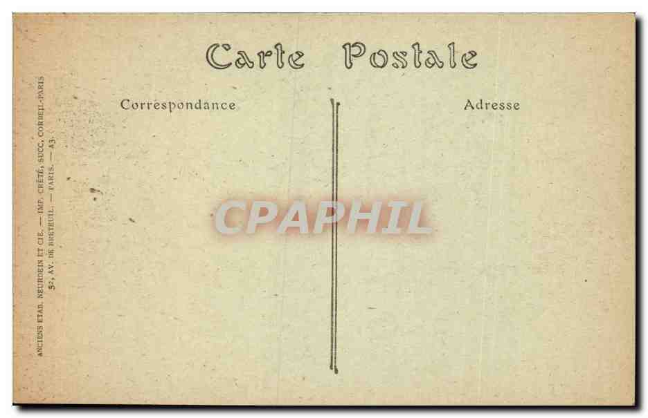 Paris - 4 - Notre Dame - La Chimere - aigle - eagle - CPA  — Rückseite