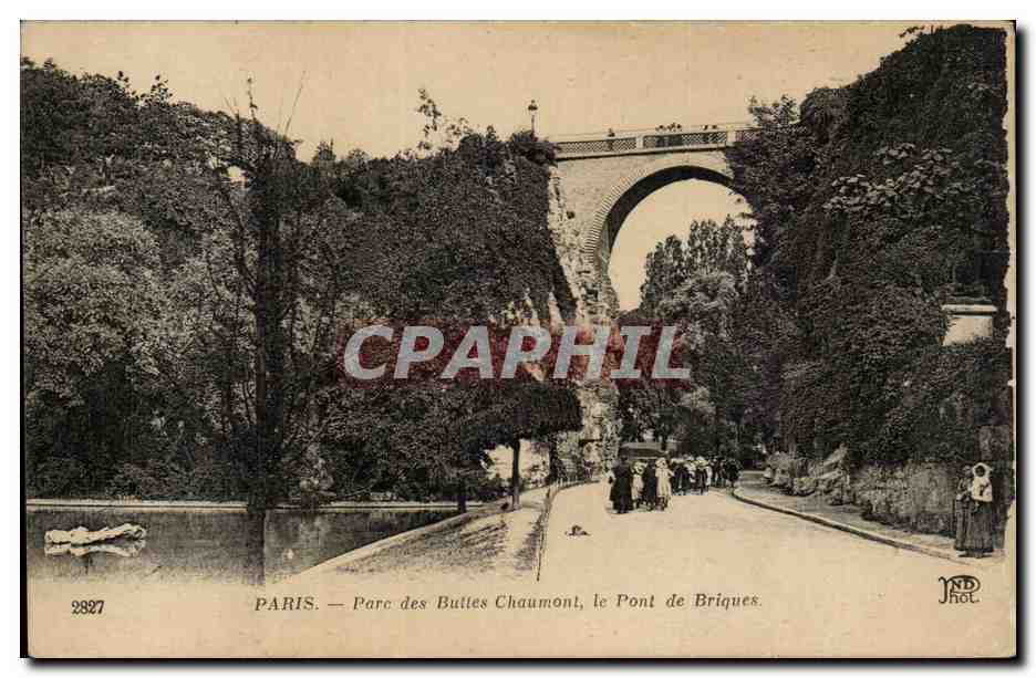 Paris - 19 - Parc du Buttes Chaumont - CPA 