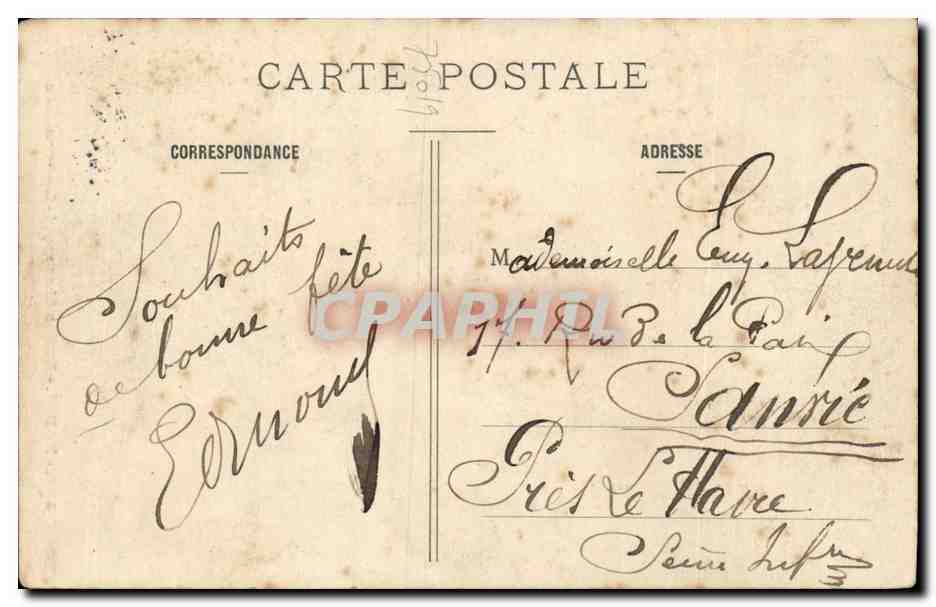 Paris - Buttes Chaumont - Le Bélvédère — éditeur anonyme, n° 334 — Rückseite