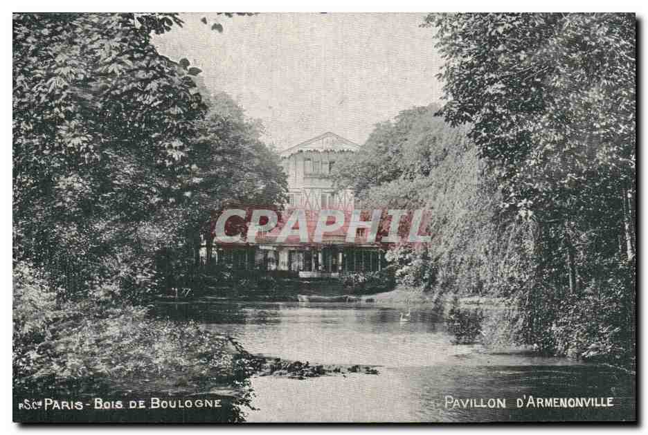 Paris - 16 - Bois de Boulogne Pavillon d'Armenonville - CPA 