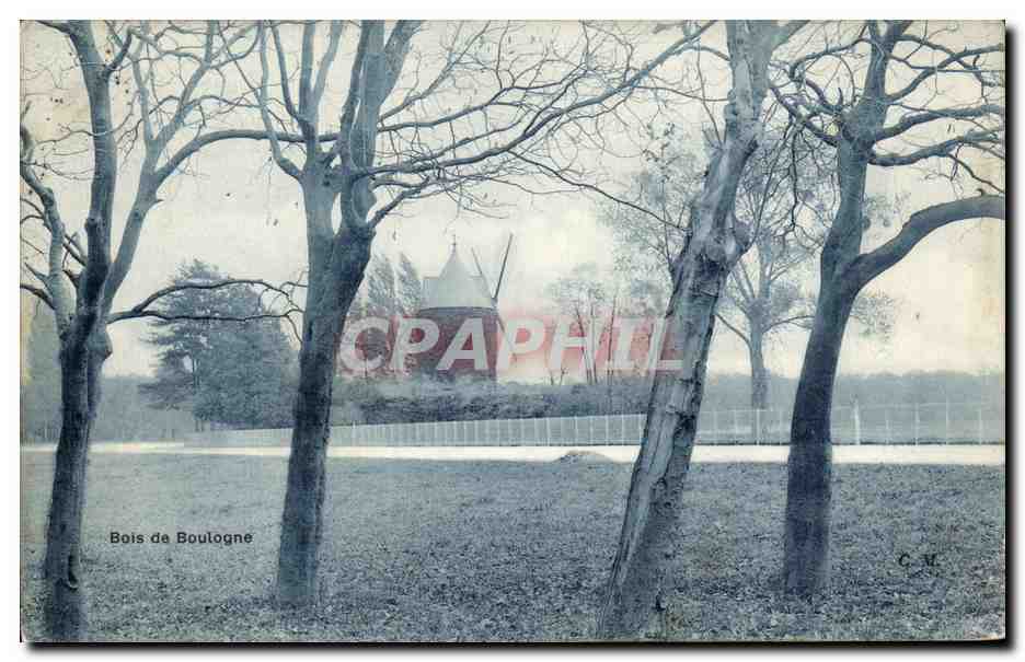 Paris - 16 - Bois de Boulogne Moulin Mill - CPA 