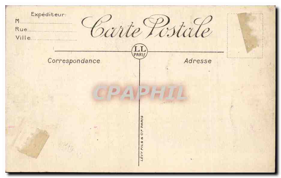 Paris - 5 - La Sorbonne CPA  — Rückseite