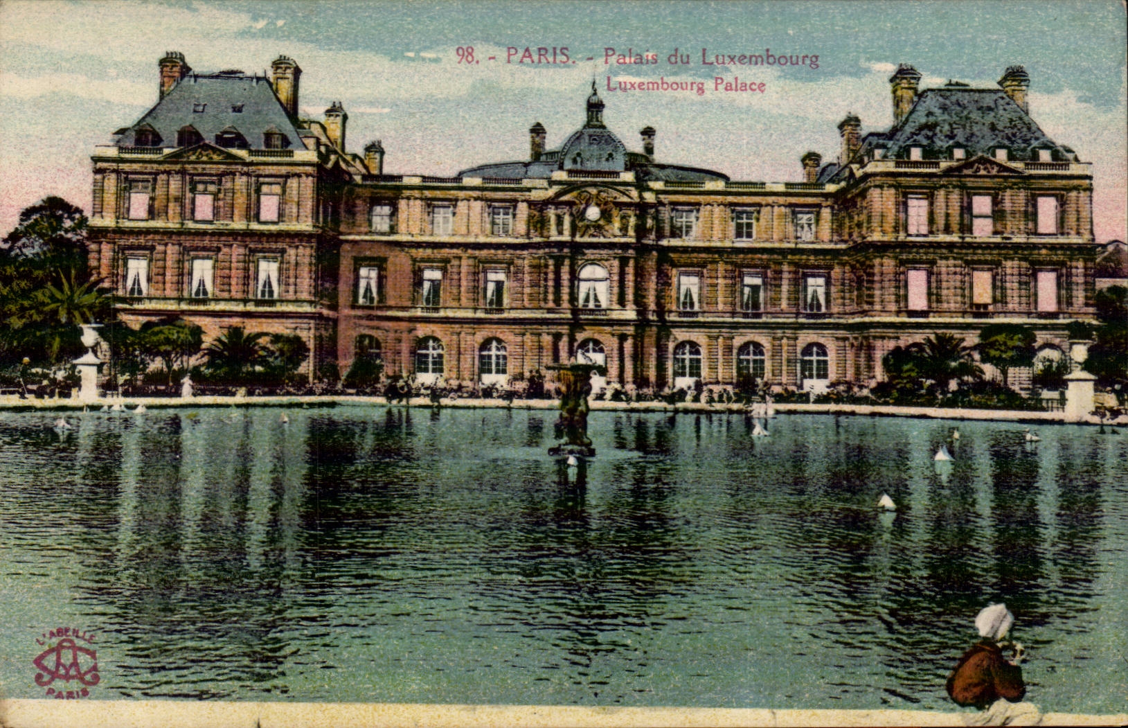 Paris - 6 - Palais du Luxembourg CPA 