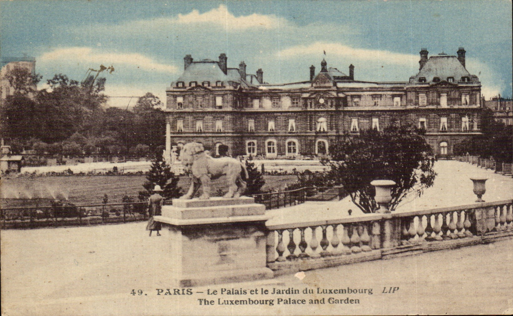 Paris - 6 - Le Palais du Luxembourg CPA 