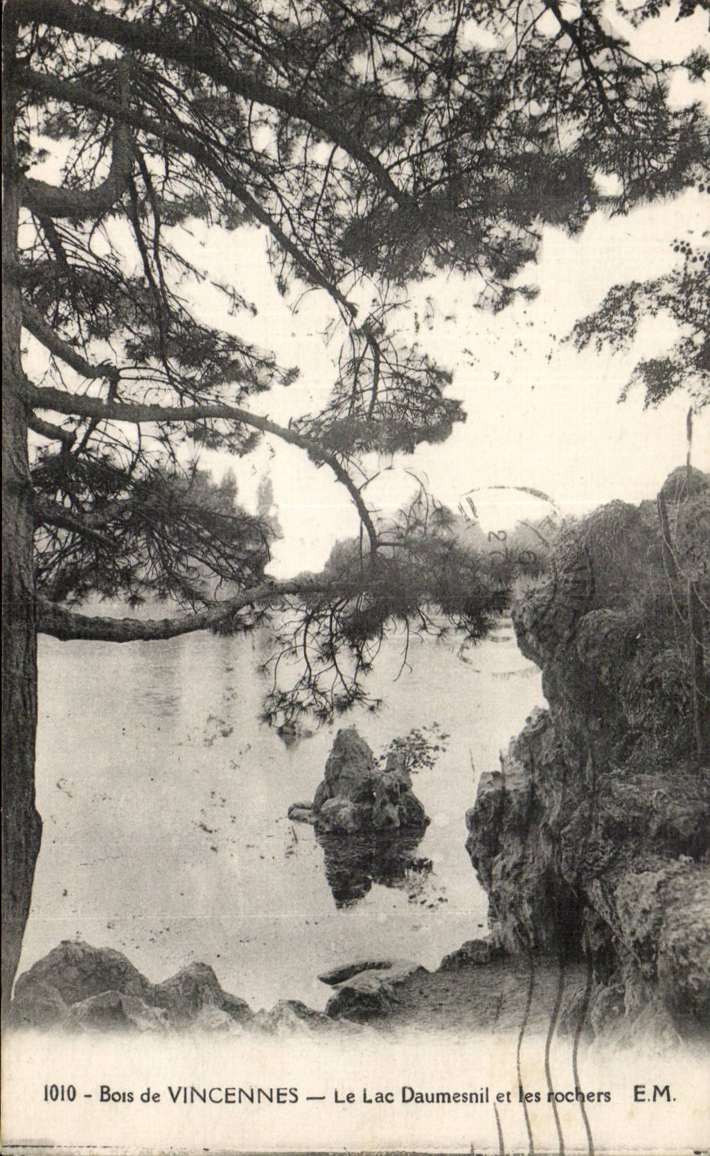 Paris - 12 - Bois de Vincennes - Le Lac Daumernil CPA 