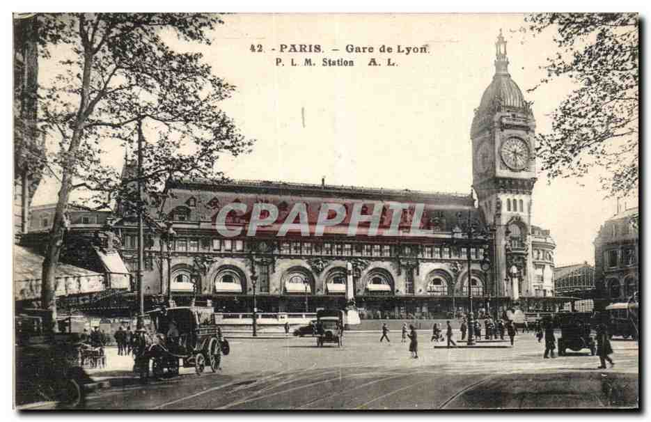 Paris - 12 - Gare du Lyon - CPA 