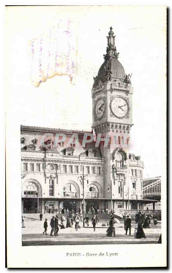 Paris - 12 - Gare de Lyon CPA 