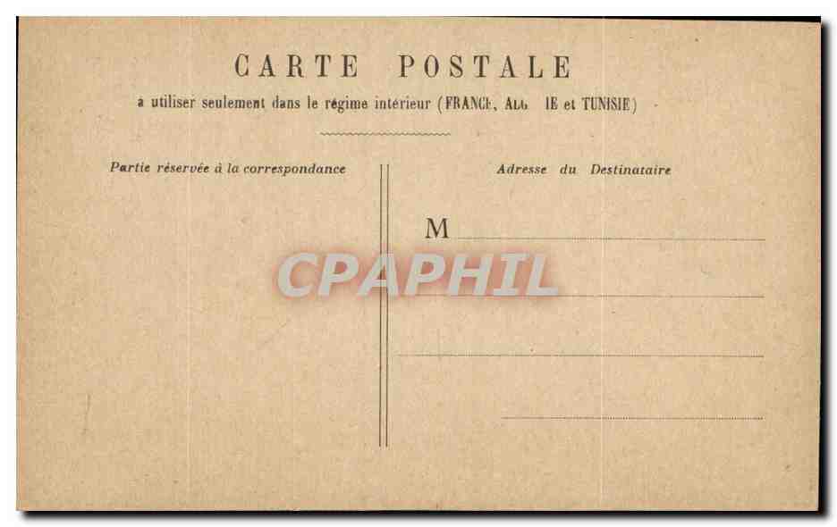 Paris - 12 - Gare de Lyon CPA  — Verso