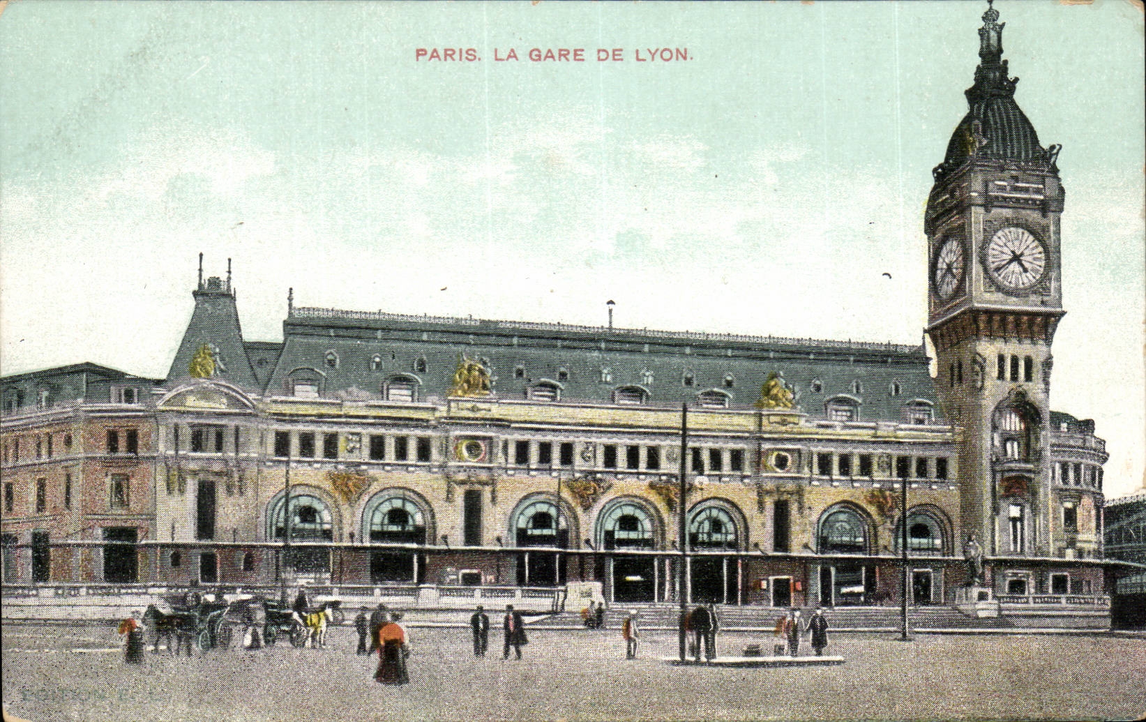 Paris - 12 - Gare de Lyon CPA 
