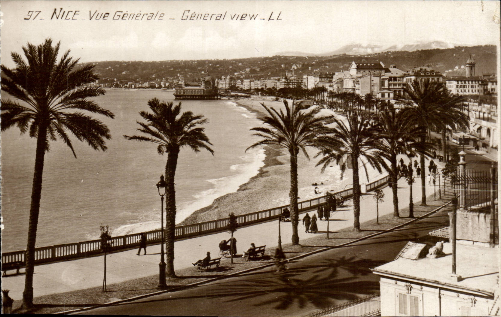 Nice - Vue Generale - CPA 